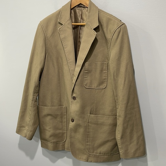 Duluth Trading canvas field utility blazer jacket men’s Size Large Tall - Picture 3 of 12